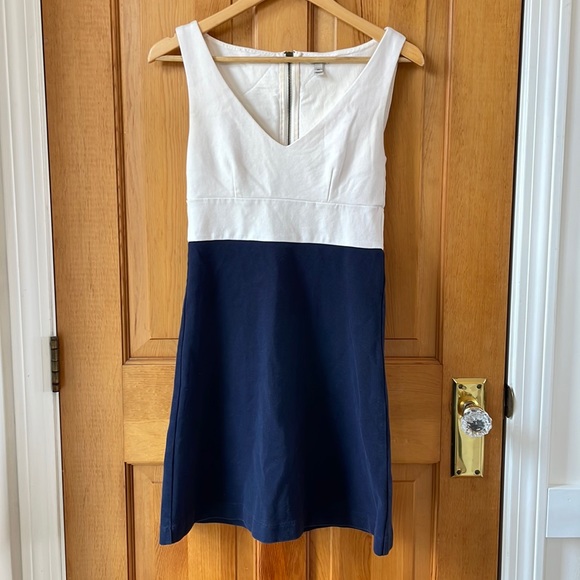 J. Crew Colorblock Knit Dress - Picture 3 of 8